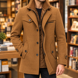 Wyatt Wool Coat - Camel