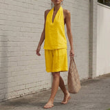 Florence Halter Set - Yellow