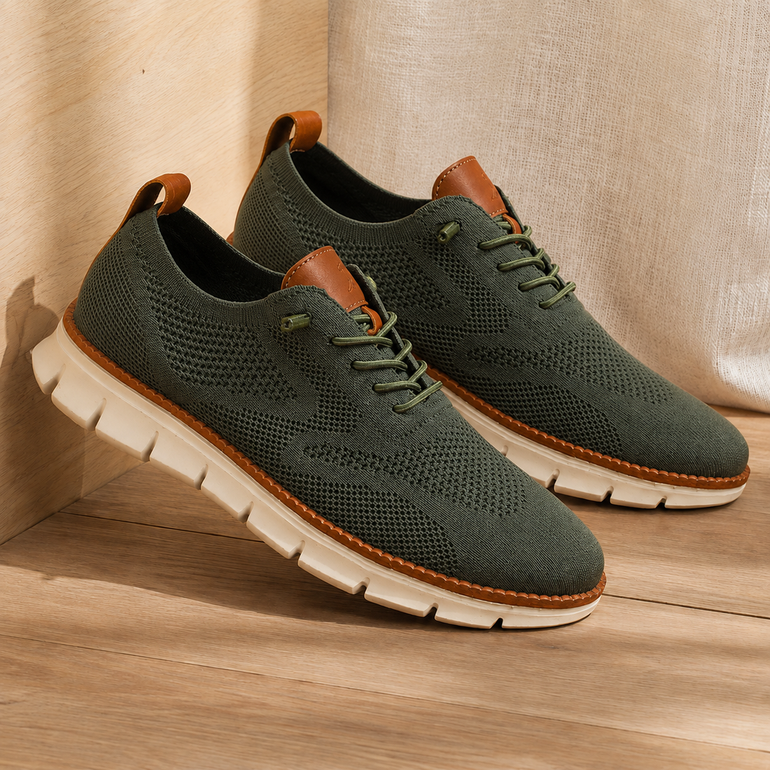 Amalfi Orthopedic Sneakers - Olive