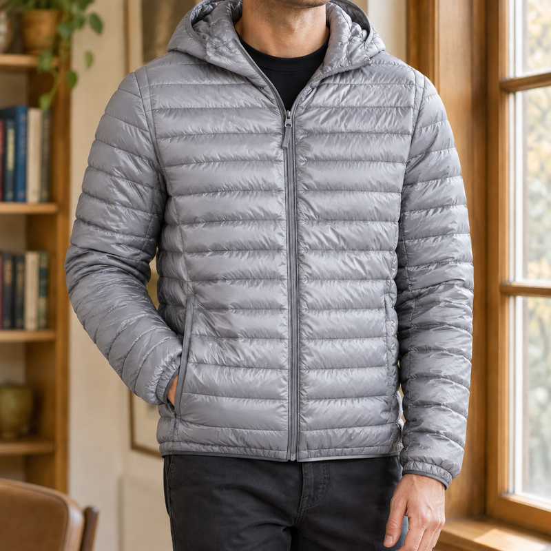 Magnus Hooded Jacket - Gray
