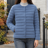 Benedetta Quilted Jacket - Haze Blue