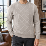 Knox Crew Neck Sweater - Beige