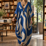 Sophie Cocoon Maxi Dress - Royal Blue