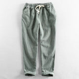 Amara Drawstring Pants - Green