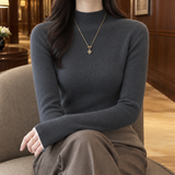Brigitte-Marie Cashmere Sweater - Dark Gray