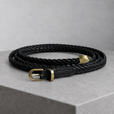 Bertani Braided Belt - Black