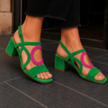 Green and Pink