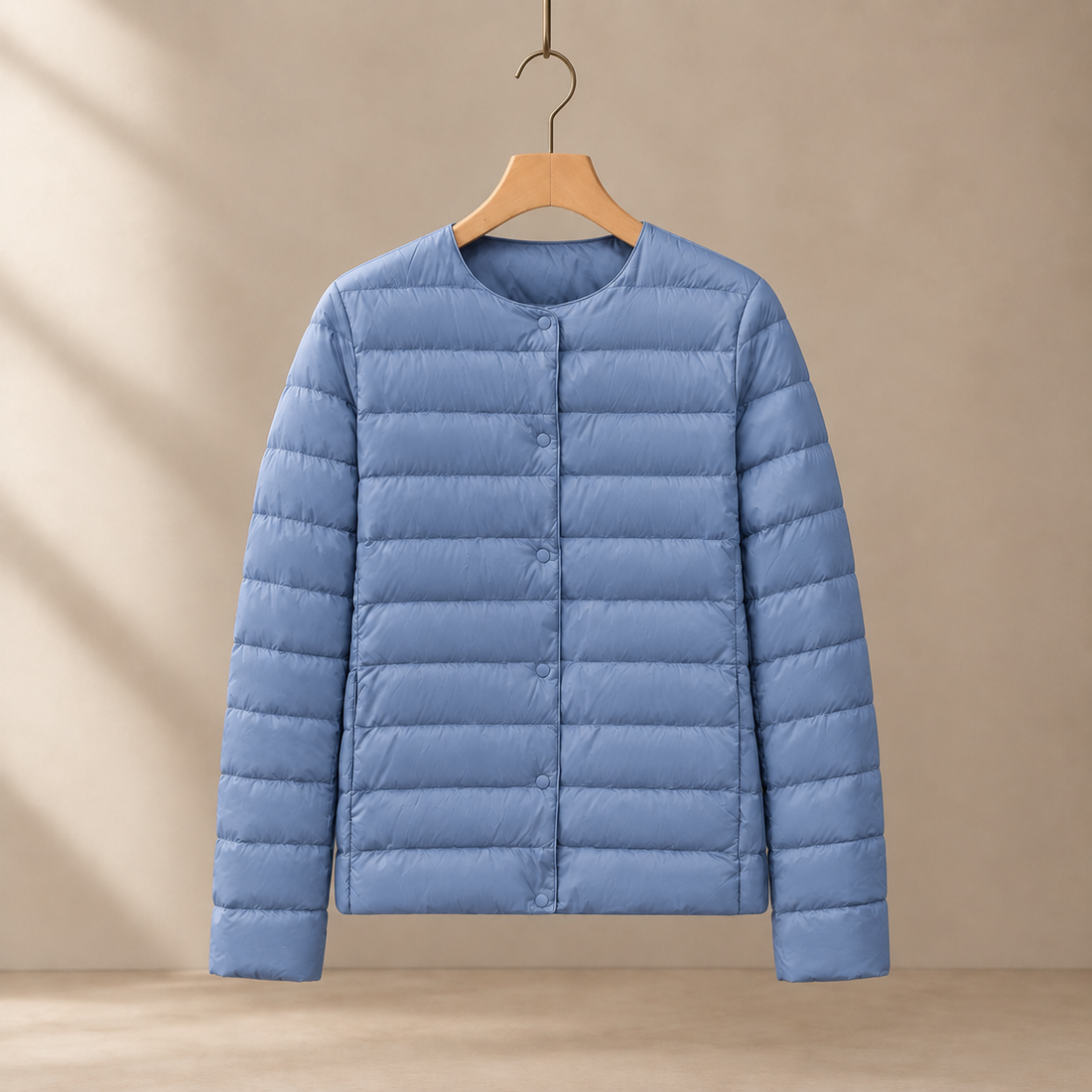 Letitia Quilted Jacket - Haze Blue