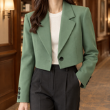 Arabelle Tailored Blazer - Green 2