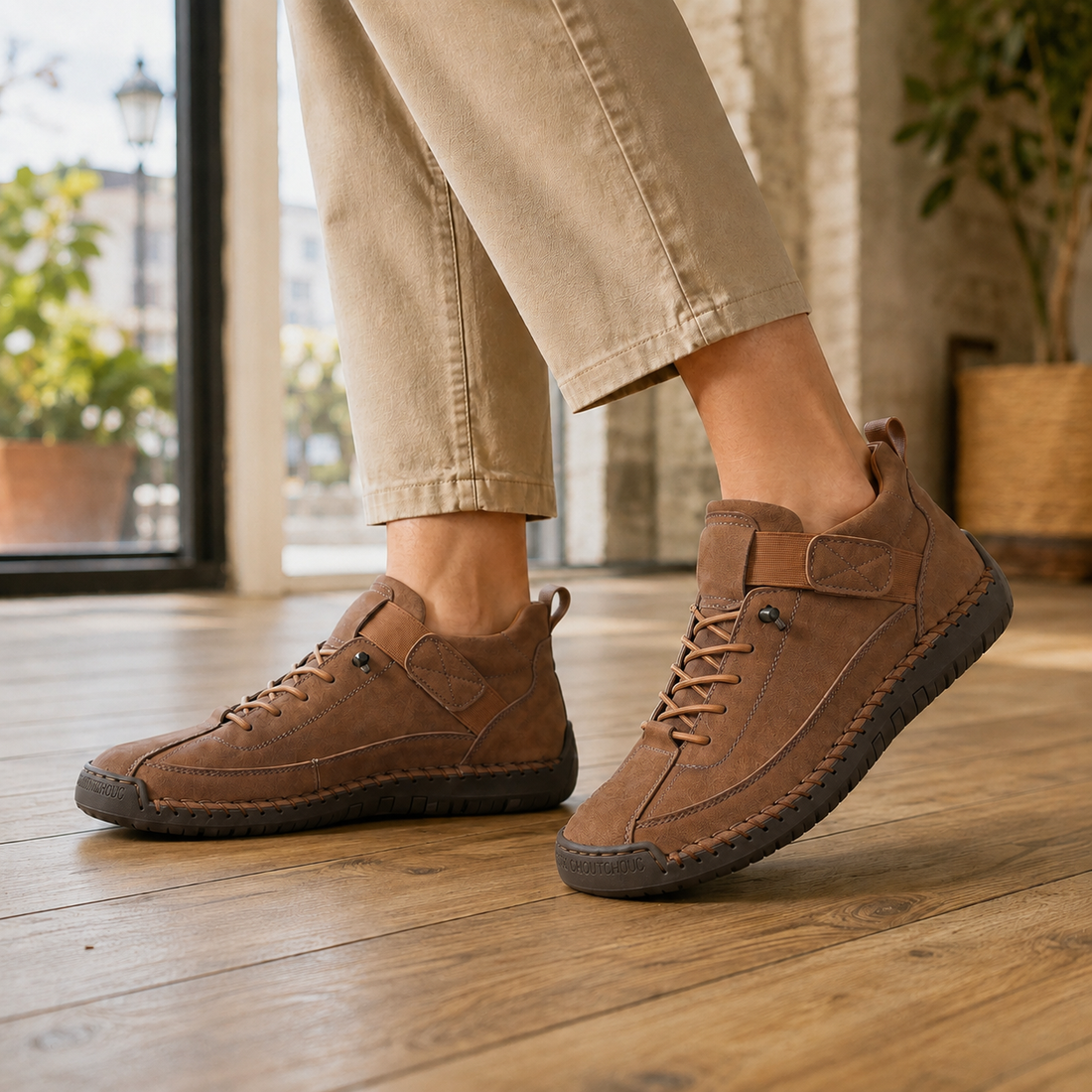 Garda Orthopedic Sneakers - Brown