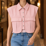 Iolanthe Utility Top - Pink
