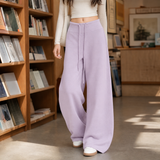 Tessa-Faye Wide-Leg Pants - Light Purple