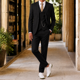 Emmett Tailored Suit - Black