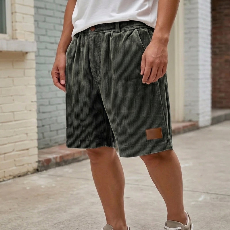 Dorian Relaxed Shorts - Army Green