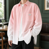 Knox Gradient Overshirt - Pink