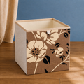 Taupe Floral