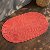 Hudson Textured Placemat - Coral Red
