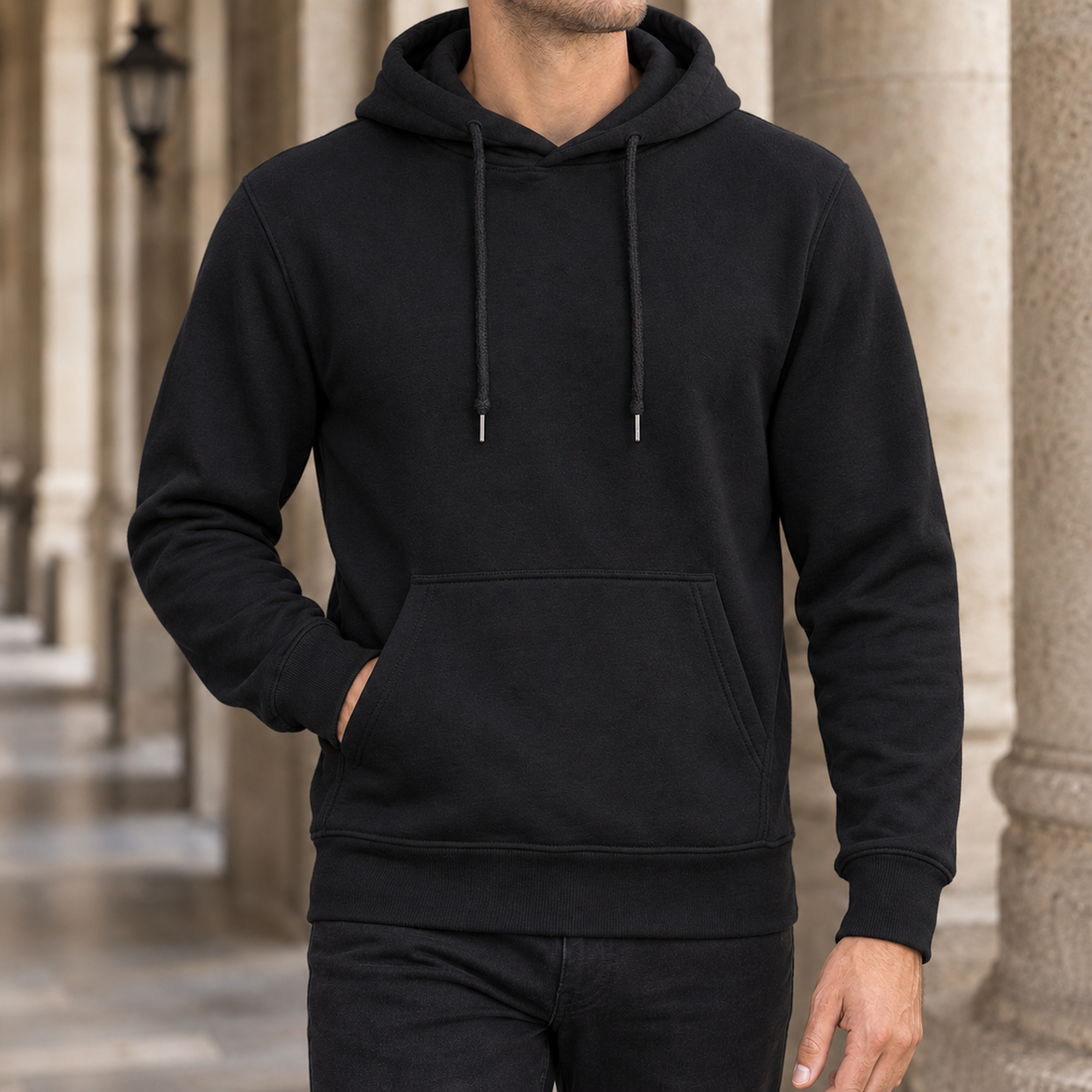 Blake Pullover Hoodie - Black