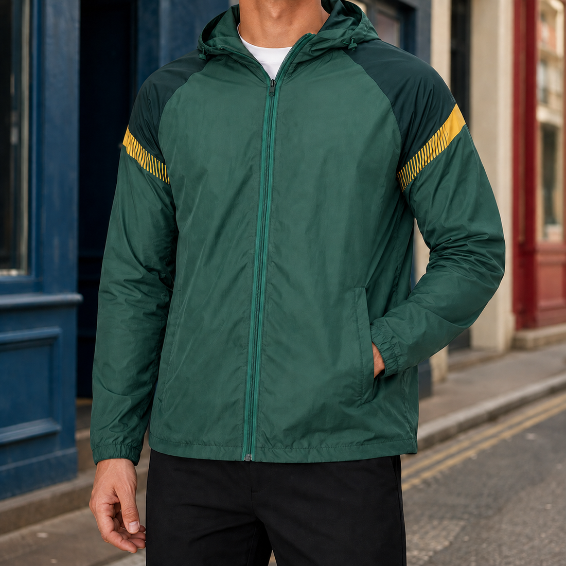 Brannock Hooded Jacket - Dark Green