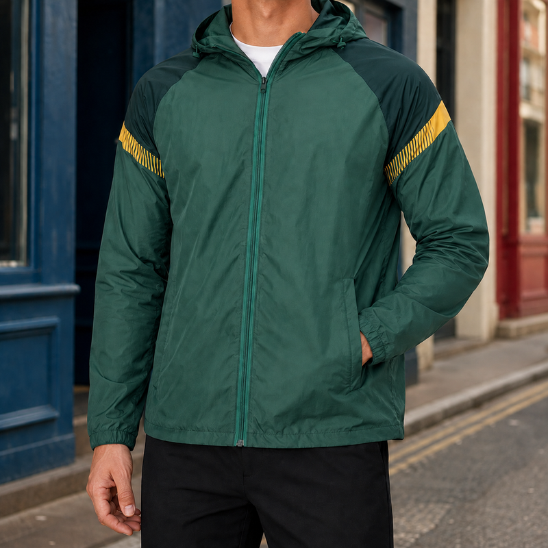 Brannock Hooded Jacket - Dark Green