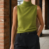 Sabine-Skye Turtleneck Sweater - Green