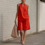 Florence Halter Set - Red