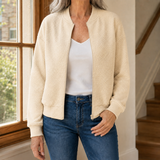 Estella Textured Jacket - Beige