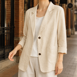 Giselle-Louise Tailored Blazer - Beige
