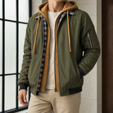 Mason Layered Jacket - Army Green