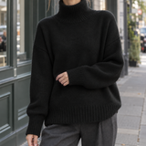 Sylvaine-Eve Turtleneck Sweater - Black