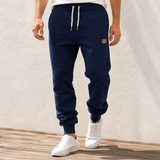 Austin Relaxed Joggers - Navy Blue