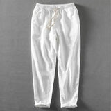 Amara Drawstring Pants - White
