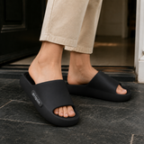 Cagliari Cushioned Slides - Black