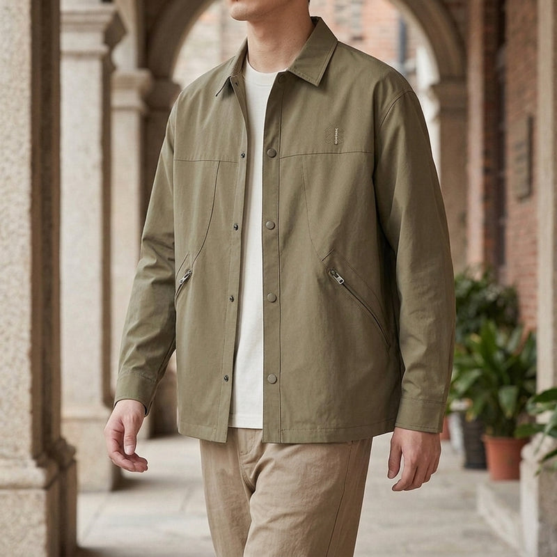 Wilder Utility Jacket - Khaki Green