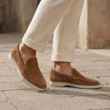 Vittorio Suede Loafers - Light Brown