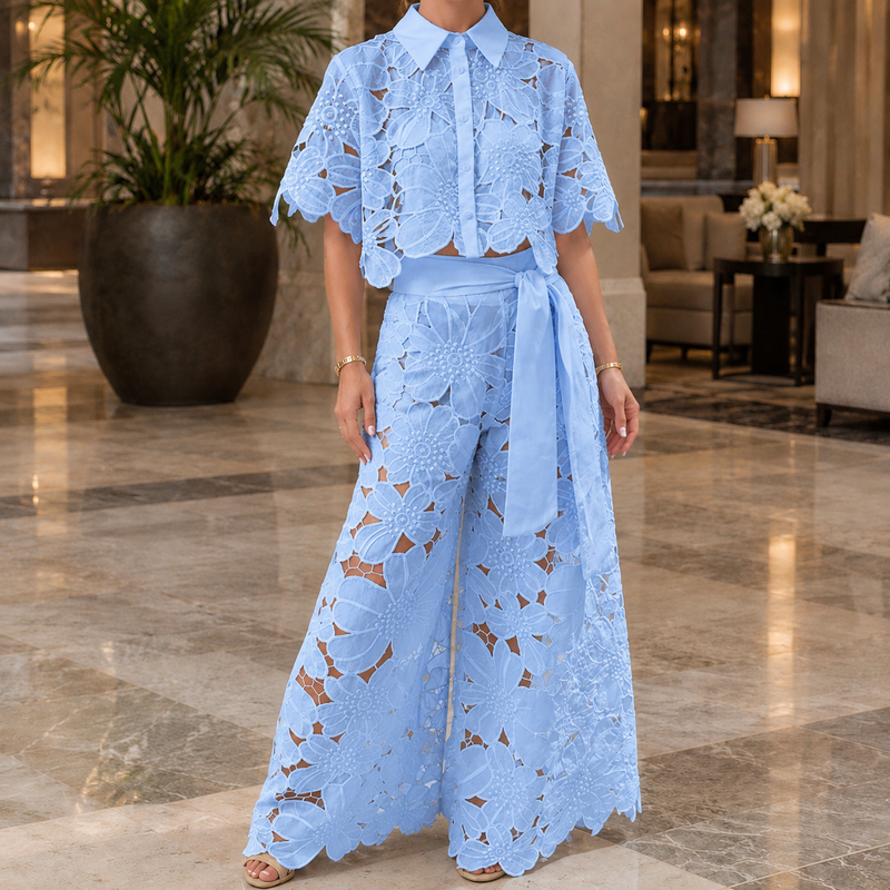 Giulietta-Skye Cutout Set - Blue