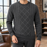 Knox Crew Neck Sweater - Dark Gray