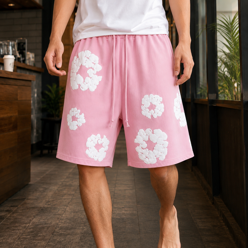 Romano Relaxed Shorts - Pink