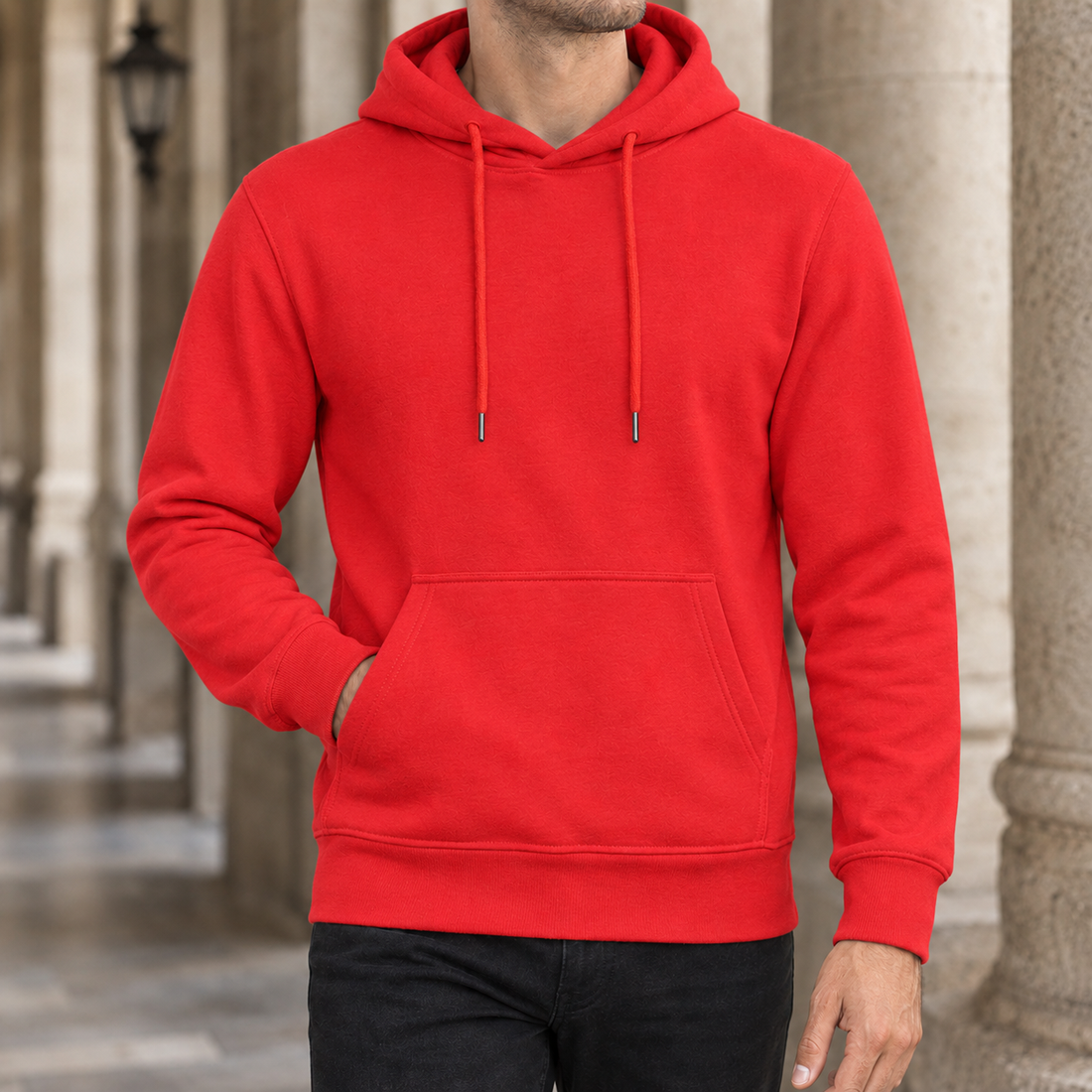 Blake Pullover Hoodie - Red