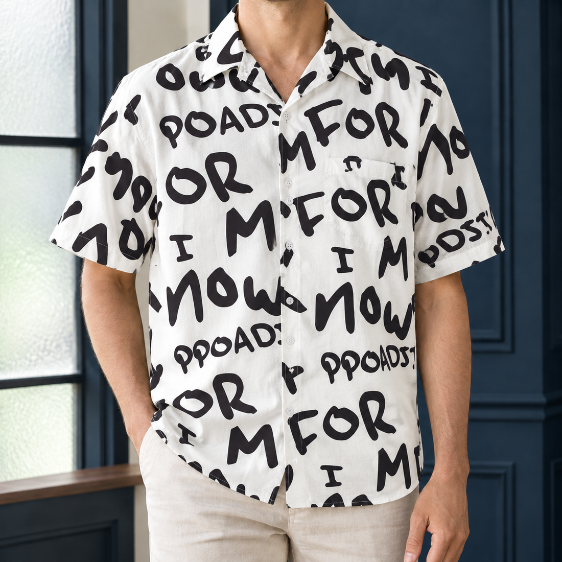Hudson Relaxed Shirt - White