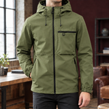 Matthew Hooded Jacket - Army Green