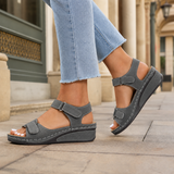 Pacelli Orthopedic Sandals - Gray