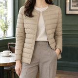 Amabel Quilted Jacket - Camel