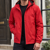 Patrick Hooded Jacket - Red