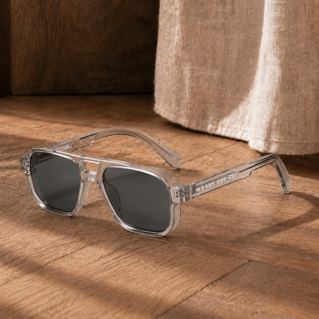 Ignatius Navigator Sunglasses - Clear Gray
