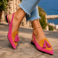 Pink and Mustard