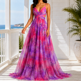 Bianca-Kate Floral Maxi Dress - Pink