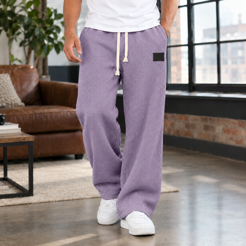 Carter Wide Leg Pants - Purple