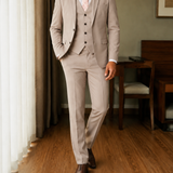 August Slim Suit - Champagne