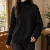 Imogen-Elise Turtleneck Sweater - Black